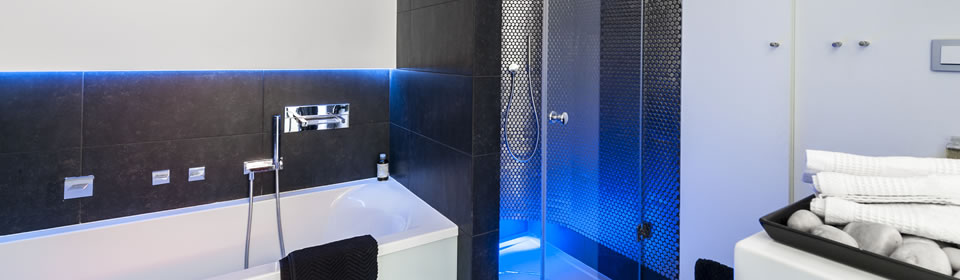 Een moderne badkamer